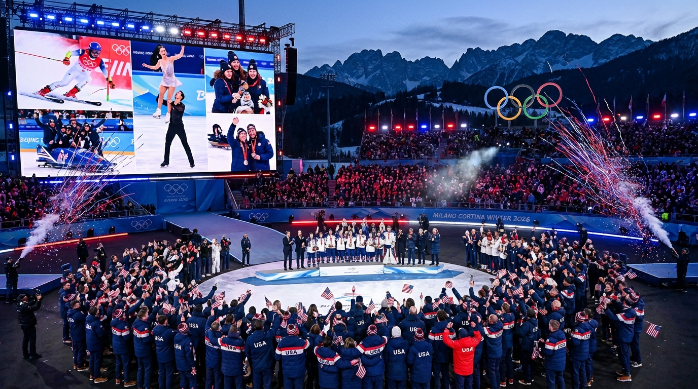 The Final Bow: Team USA's Emotional Closing Ceremony