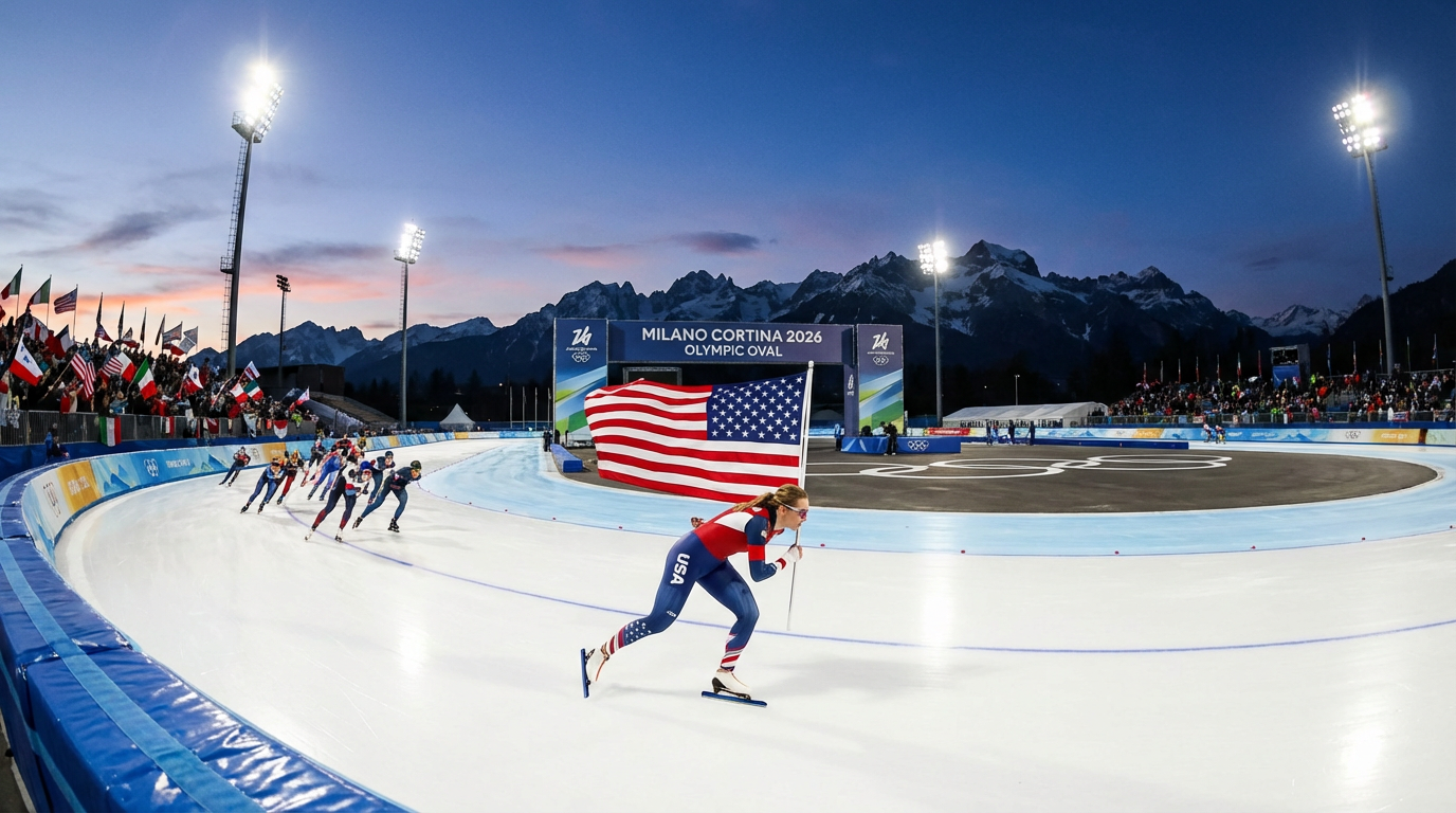 Erin Jackson: From Inline Skates to Olympic Flag Bearer