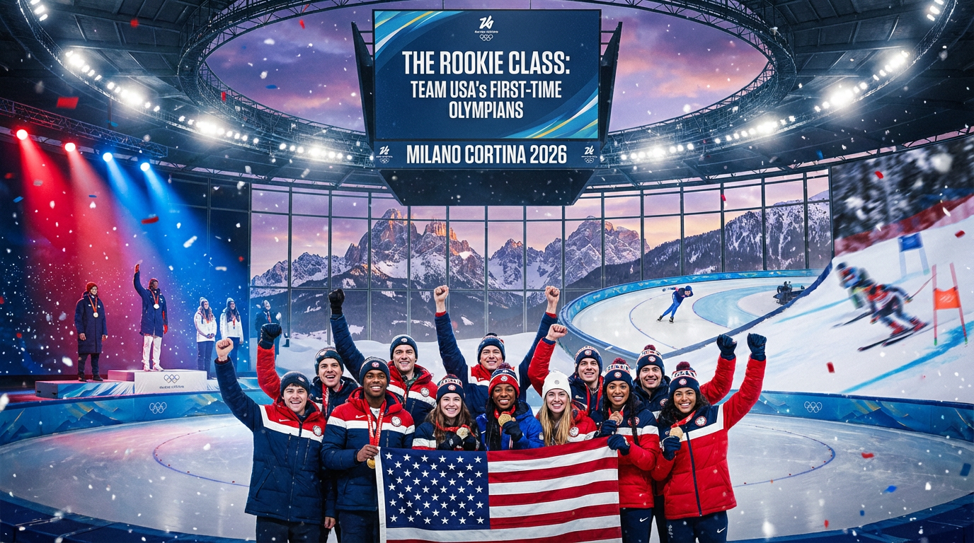 The Rookie Class: Team USA's First-Time Olympians Who Delivered