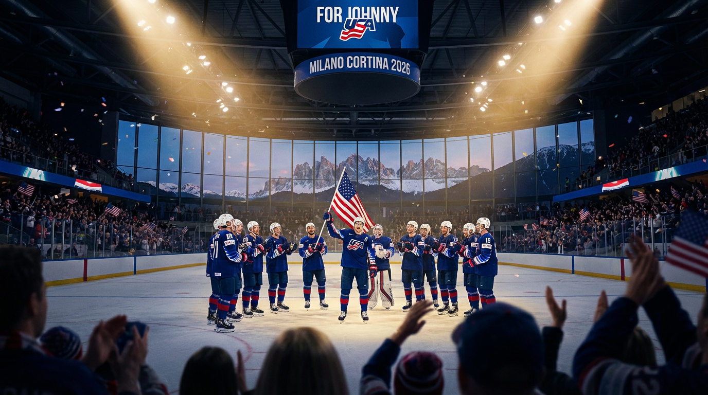 For Johnny: Team USA's Emotional Tribute to Gaudreau
