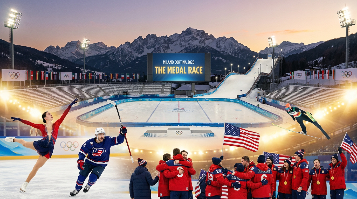 The Medal Race: How Team USA Pushed Norway to the Wire